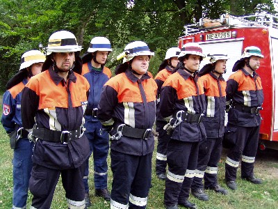 Die Gruppe der FF Markt Bibart.