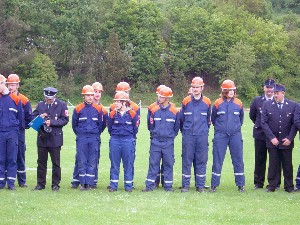 Die Gruppe der FF Markt Bibart / FF Langenfeld